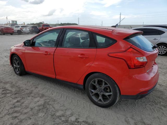 Hatchbacks FORD FOCUS 2014 Czerwony