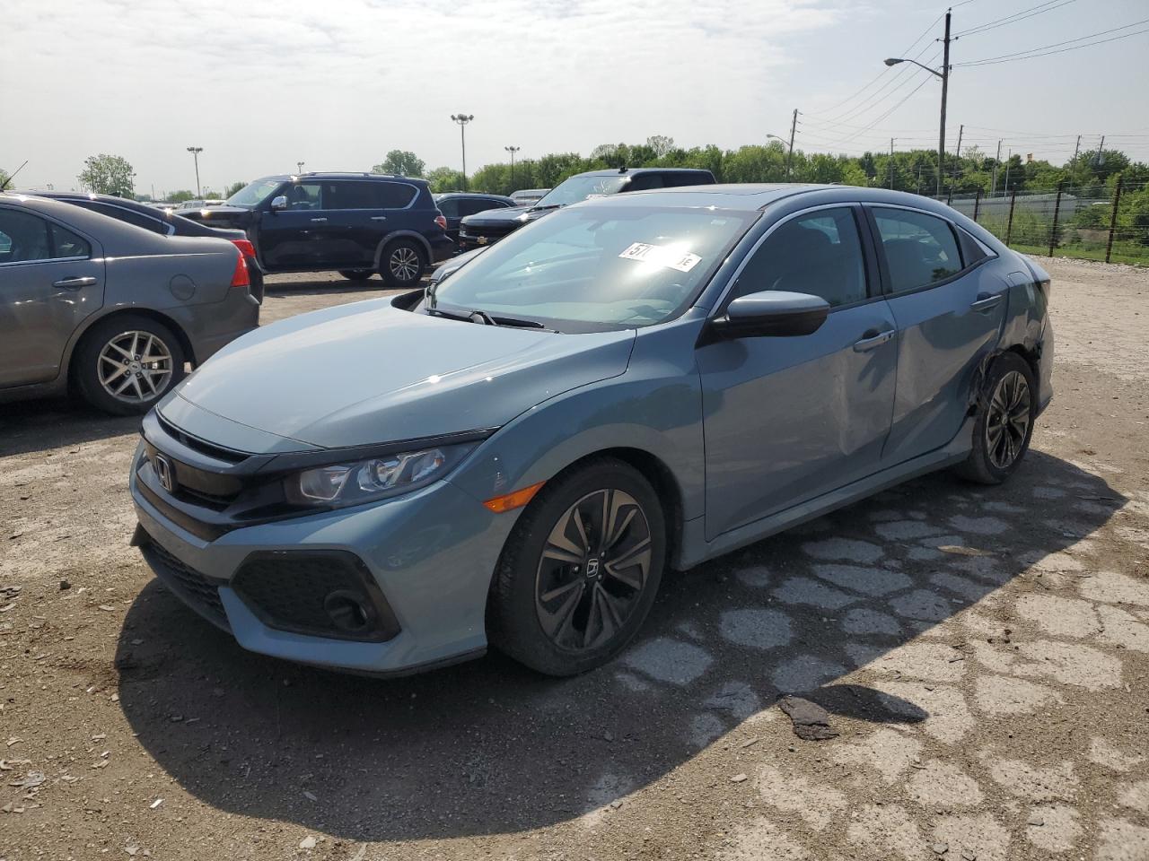 2017 Honda Civic Exl продається в Indianapolis, IN - Side