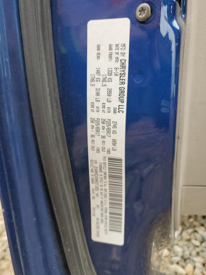 2010 Dodge Grand Caravan Sxt VIN: 2D4RN5DX9AR371858 Lot: 58516705