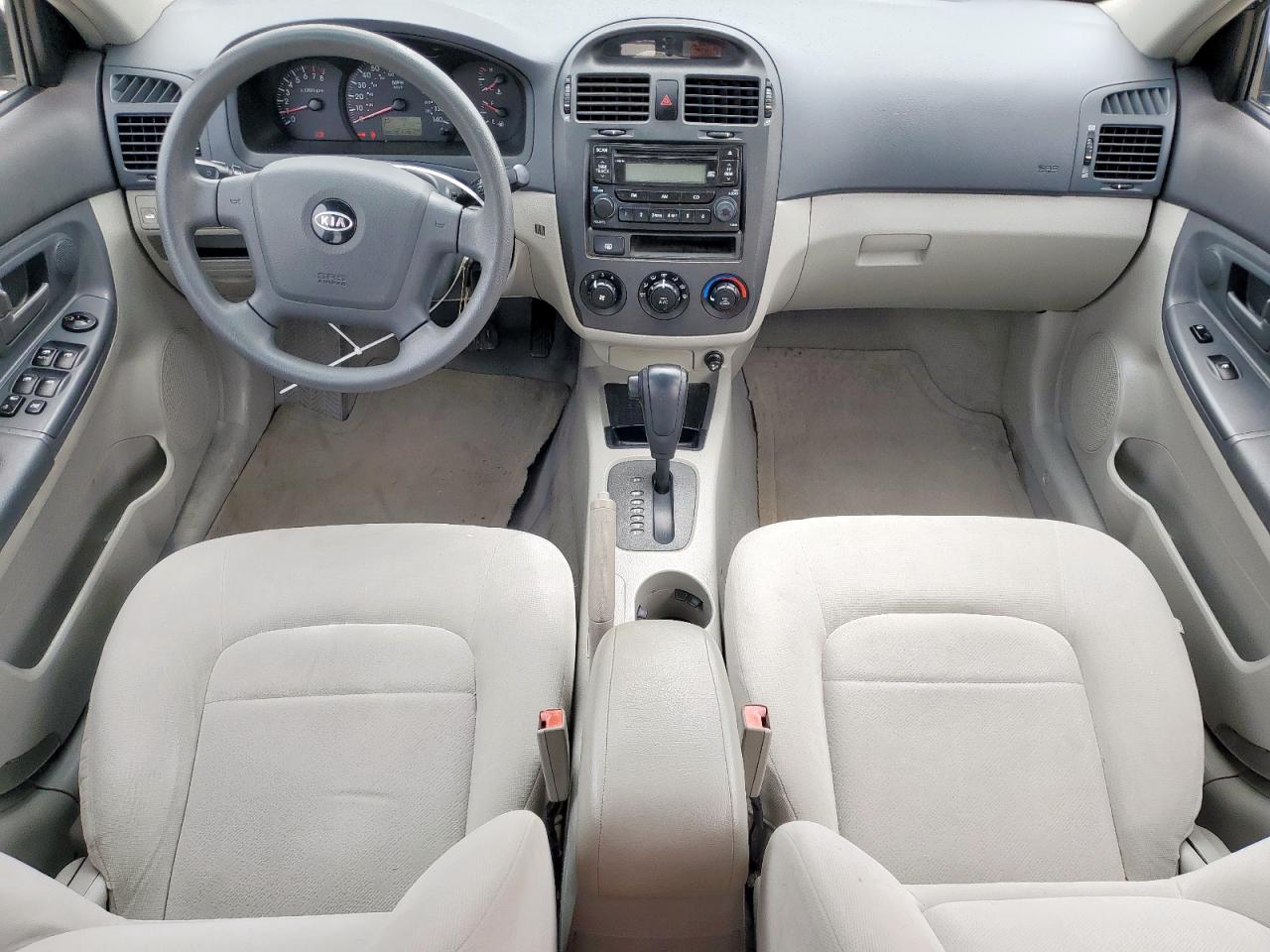 2006 Kia Spectra Lx VIN: KNAFE121665281639 Lot: 54583825