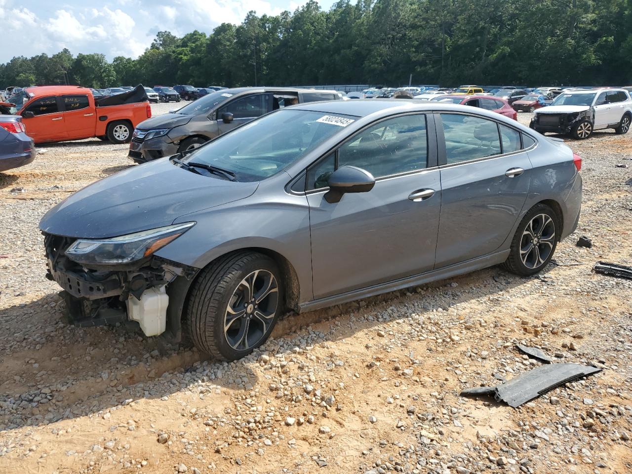 2019 Chevrolet Cruze Lt en Venta en Eight Mile, AL - Front End