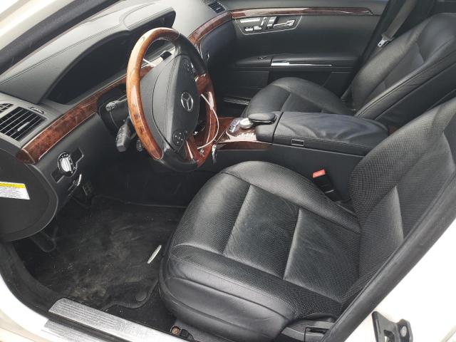 Седани MERCEDES-BENZ S-CLASS 2012 Білий