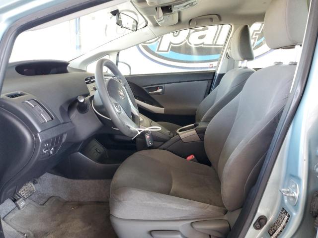  TOYOTA PRIUS 2012 Бирюзовый