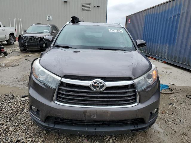  TOYOTA HIGHLANDER 2015 Szary