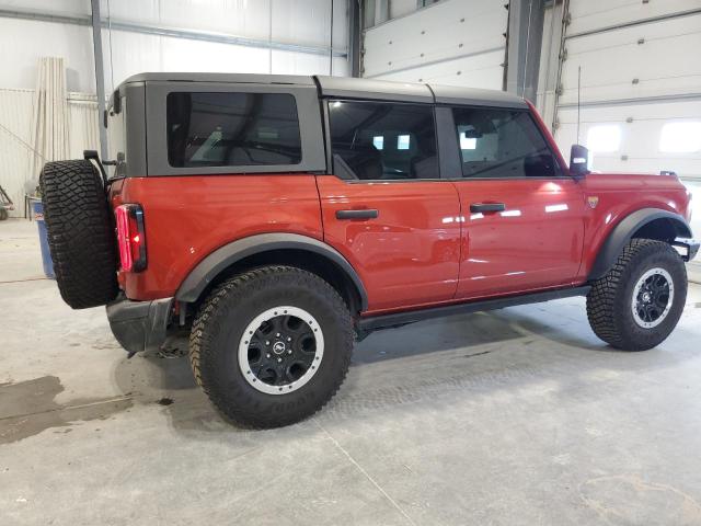  FORD BRONCO BAD 2024 Червоний