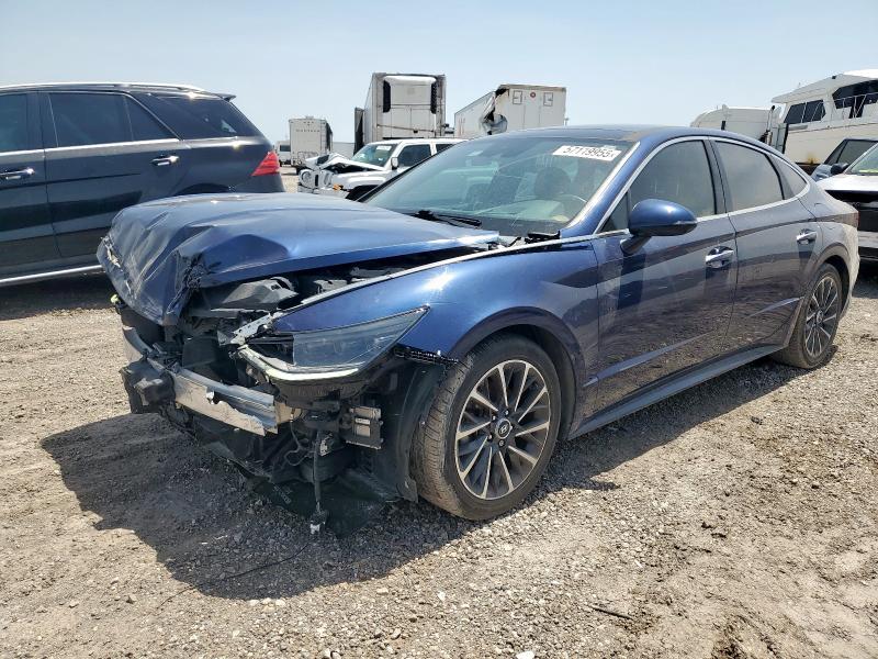  HYUNDAI SONATA 2020 Синий