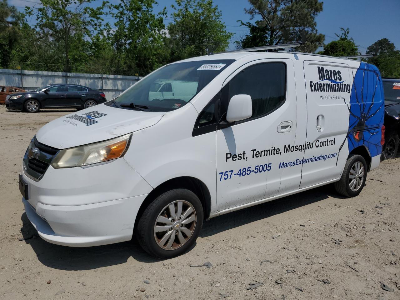 2015 Chevrolet City Express Lt en Venta en Hampton, VA - Minor Dent/Scratches