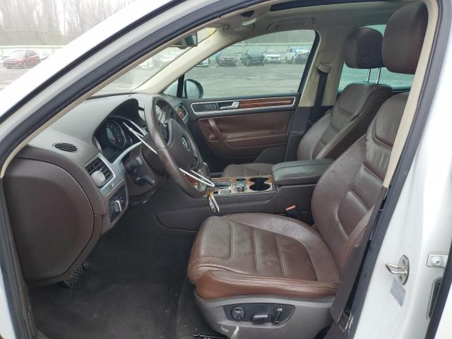 Parquets VOLKSWAGEN TOUAREG 2012 Biały