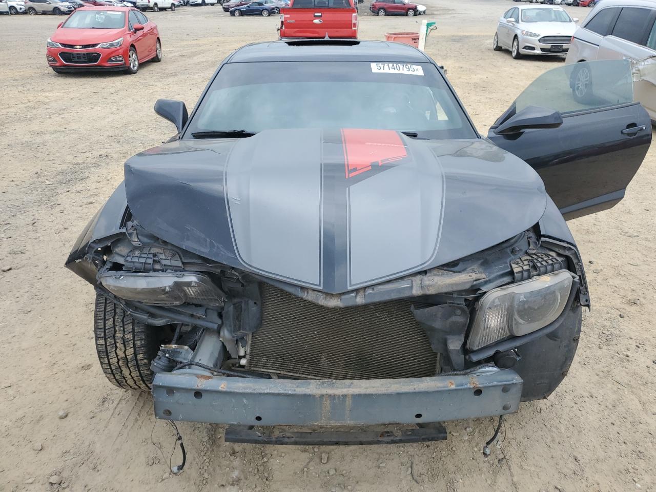 2012 Chevrolet Camaro Lt VIN: 2G1FC1E38C9105253 Lot: 57140795