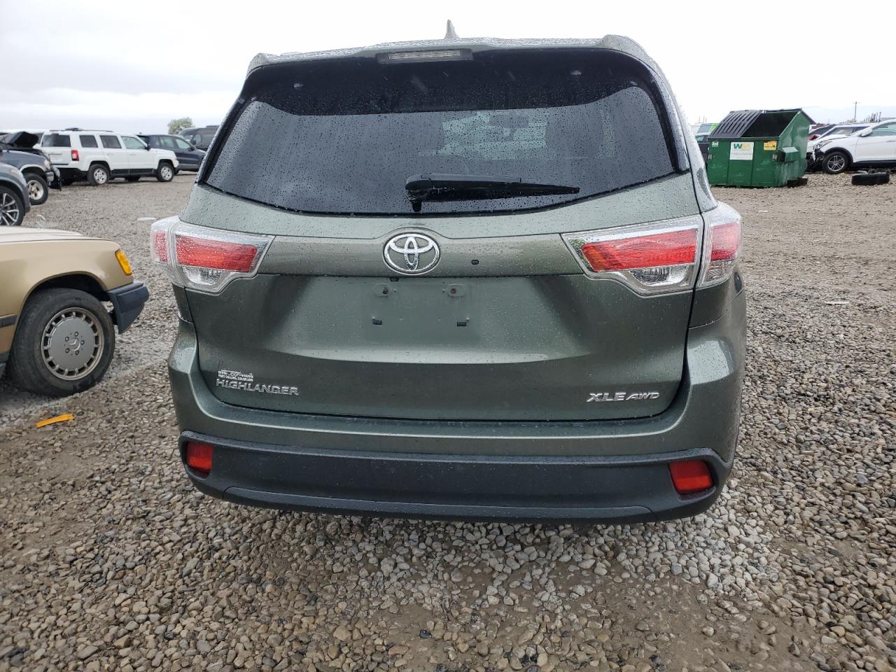 2014 Toyota Highlander Xle VIN: 5TDJKRFH4ES047598 Lot: 56770215