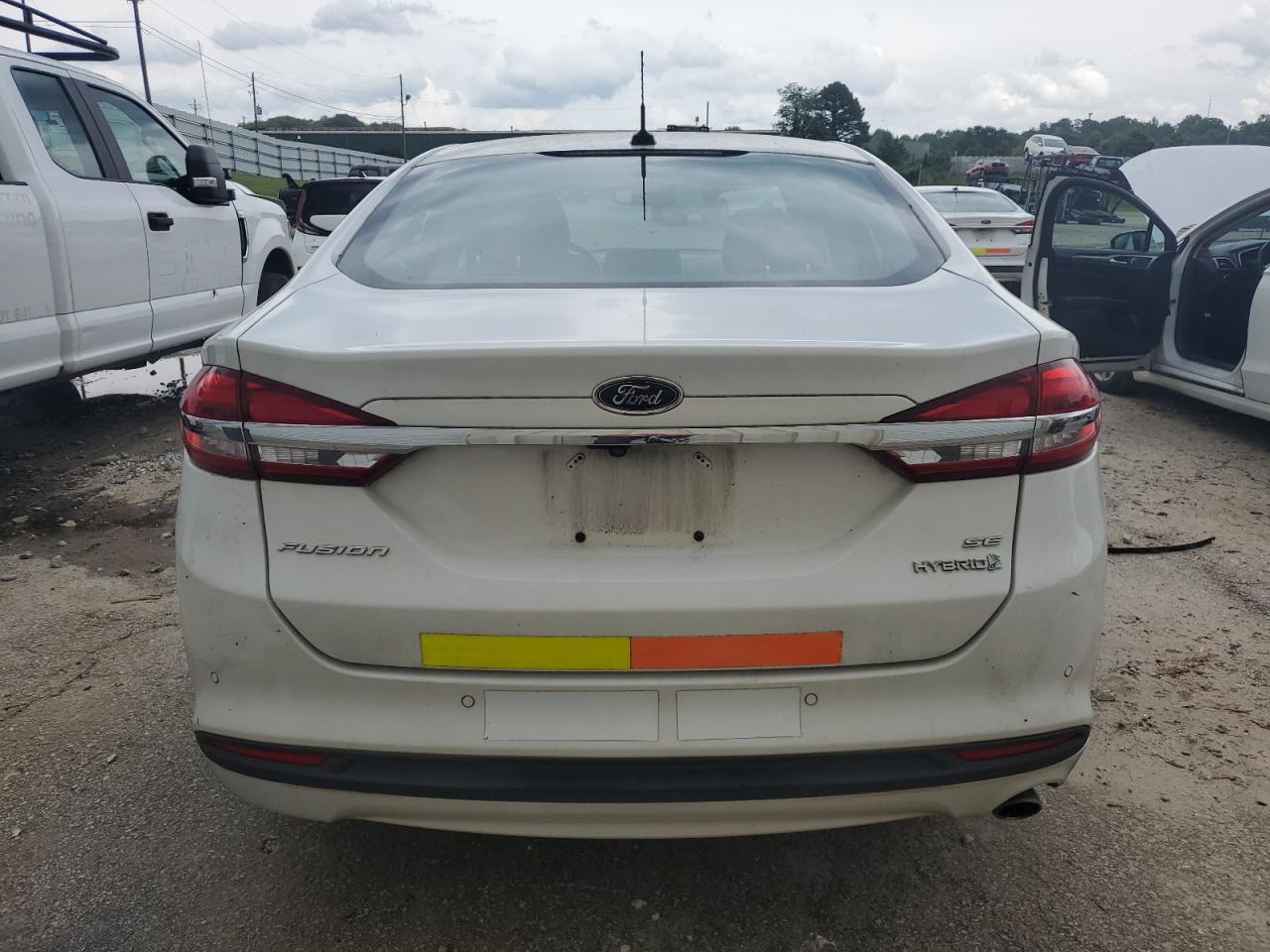 2018 Ford Fusion Se Hybrid VIN: 3FA6P0LU2JR281908 Lot: 54031665