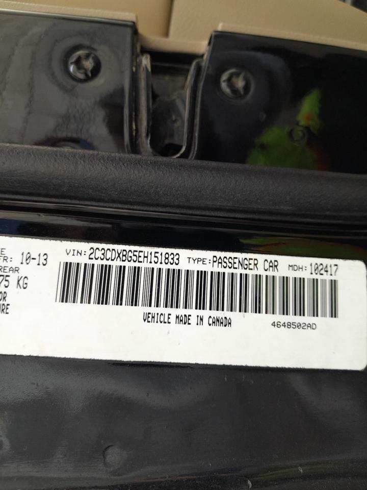 2C3CDXBG5EH151833 - 2010 Dodge Charger - #56794395