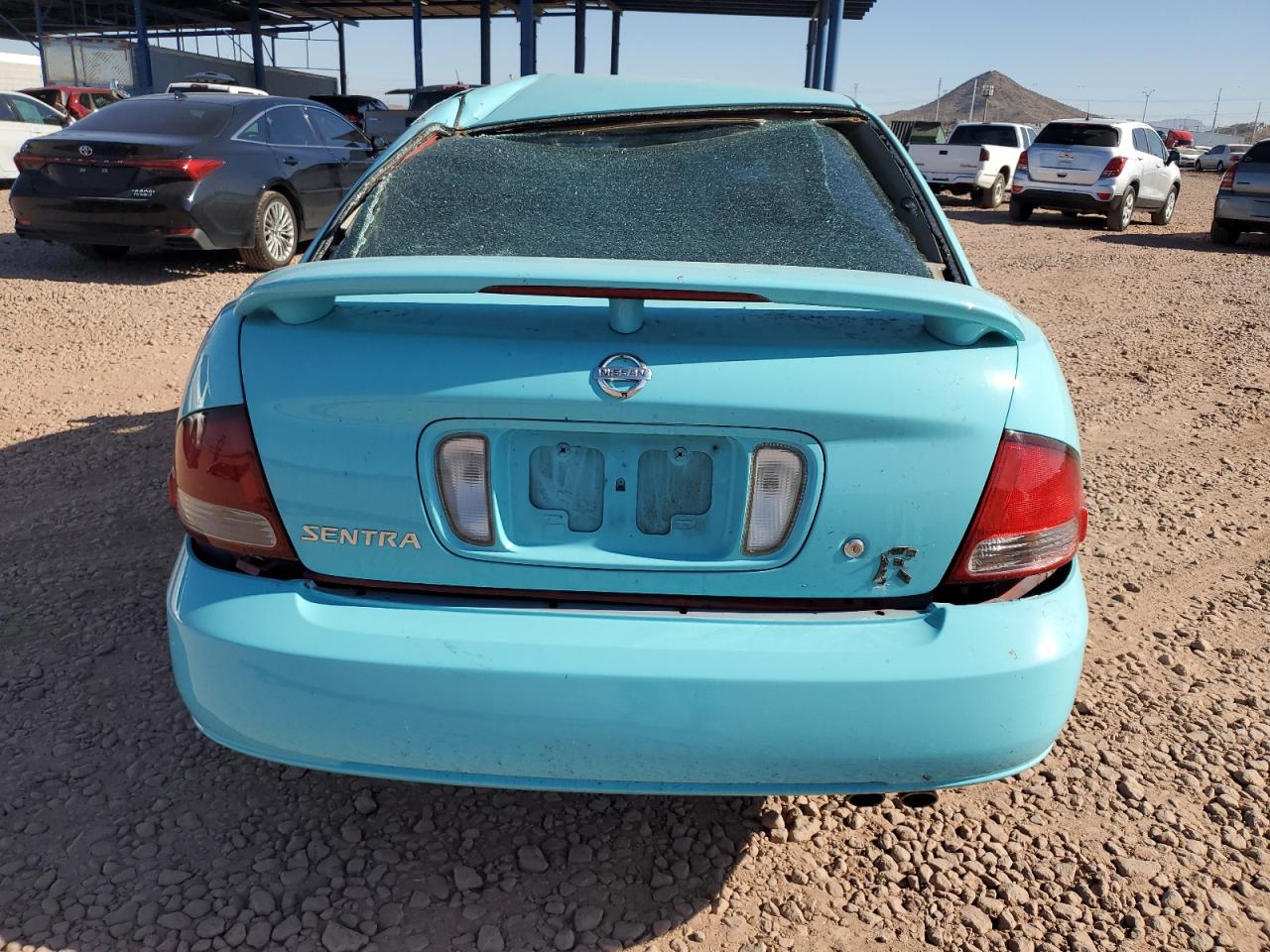 2002 Nissan Sentra Se-R Spec V VIN: 3N1AB51D32L708460 Lot: 58191475