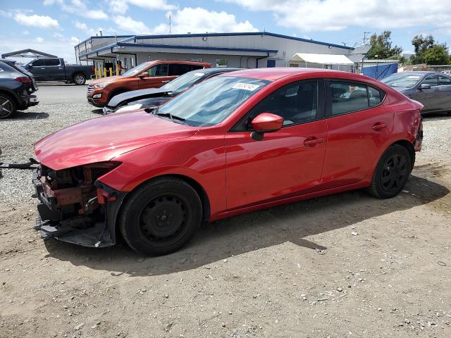 Седани MAZDA 3 2016 Червоний