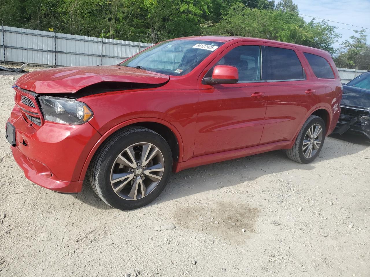 2013 Dodge Durango Sxt იყიდება Hampton-ში, VA - Front End