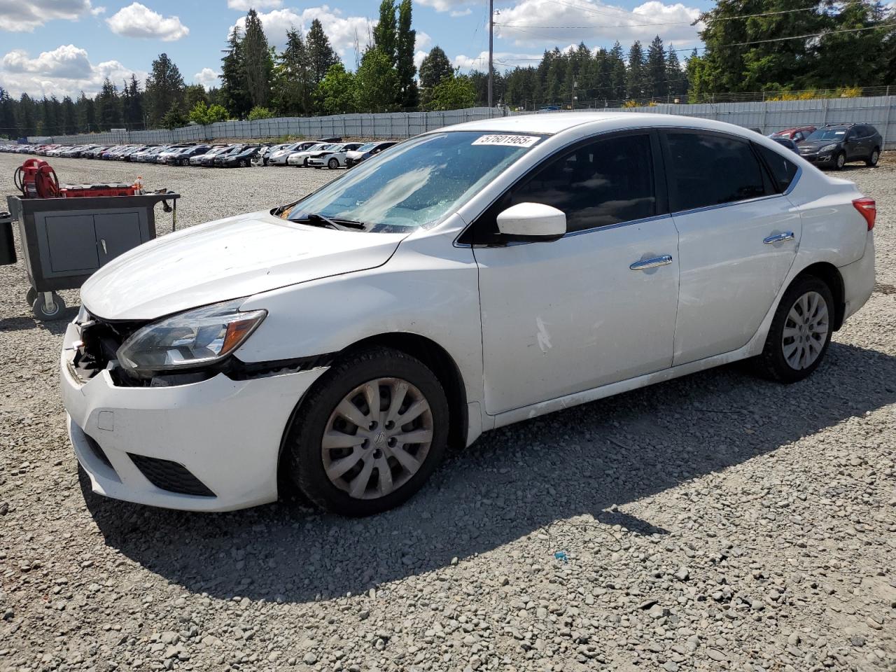 2019 Nissan Sentra S იყიდება Graham-ში, WA - Front End