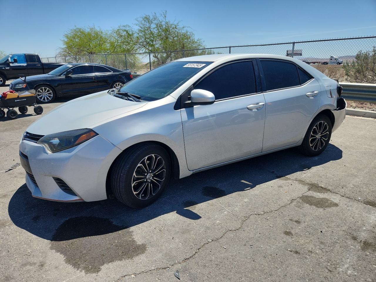 2015 Toyota Corolla L للبيع في North Las Vegas، NV - Rear End