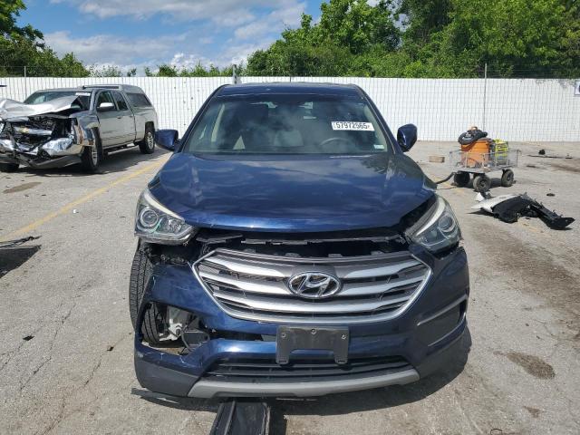  HYUNDAI SANTA FE 2018 Granatowy