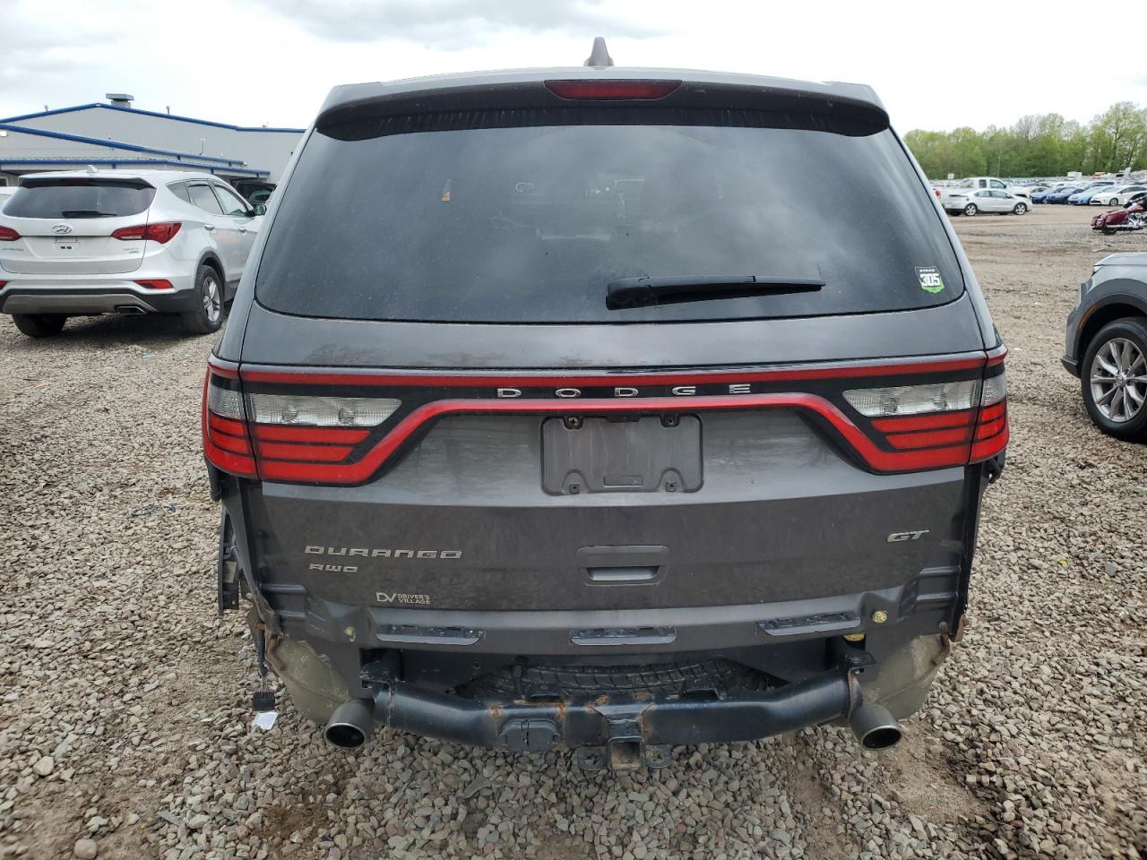 2017 Dodge Durango Gt VIN: 1C4RDJDG1HC748923 Lot: 56407815
