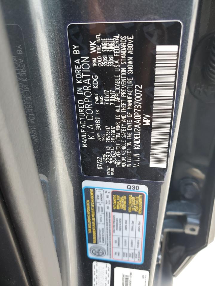 2023 Kia Seltos S VIN: KNDEU2AA0P7370072 Lot: 56545265