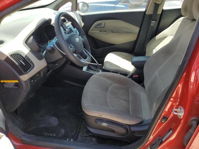  KIA RIO 2013 Red