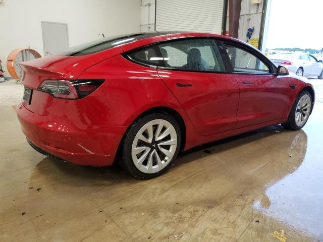  TESLA MODEL 3 2022 Czerwony