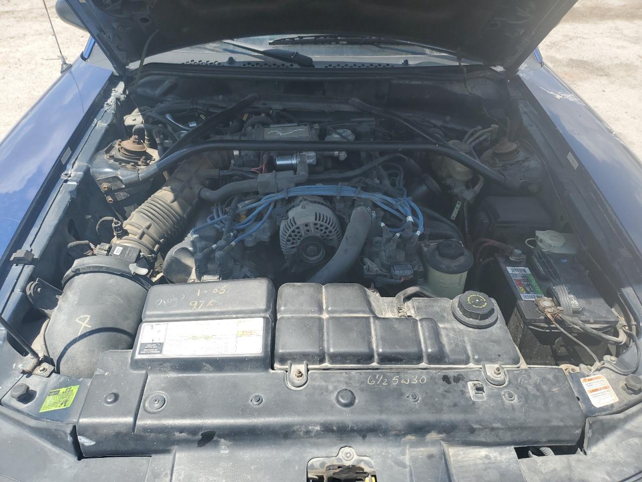 1996 Ford Mustang Gt VIN: 1FALP45X9TF225322 Lot: 56394625