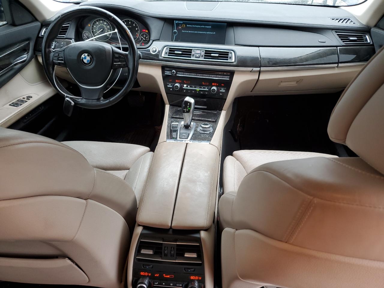 2012 BMW 750 Lxi VIN: WBAKC8C52CC437472 Lot: 58599105