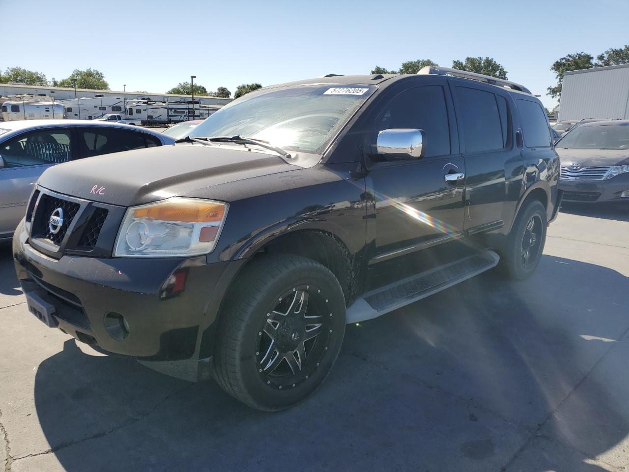 2012 Nissan Armada Sv for Sale in Sacramento, CA - Rear End