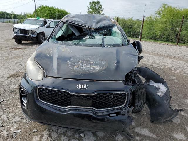  KIA SPORTAGE 2018 Чорний