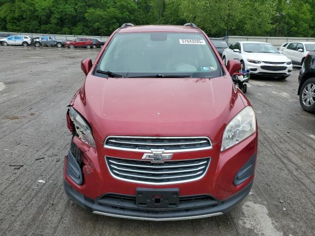  CHEVROLET TRAX 2015 Czerwony
