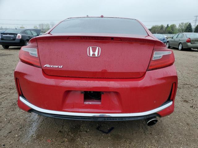  HONDA ACCORD 2016 Красный