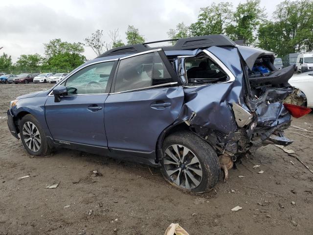  SUBARU OUTBACK 2016 Blue