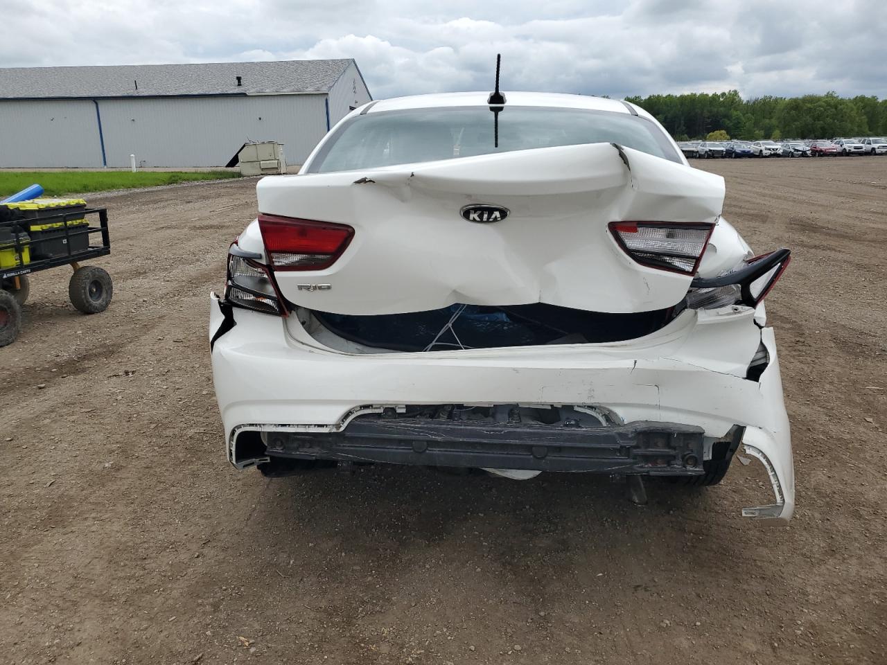 2018 Kia Rio Lx VIN: 3KPA24ABXJE067638 Lot: 56418275