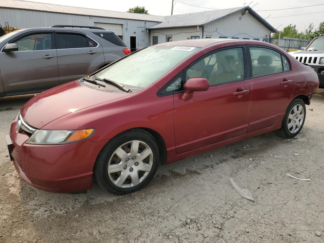2007 Honda Civic Lx for Sale in Pekin, IL - Rear End