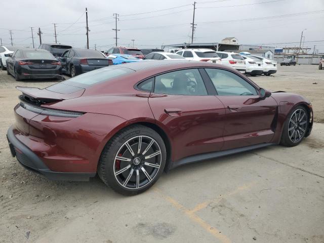  PORSCHE TAYCAN 2022 Burgundy