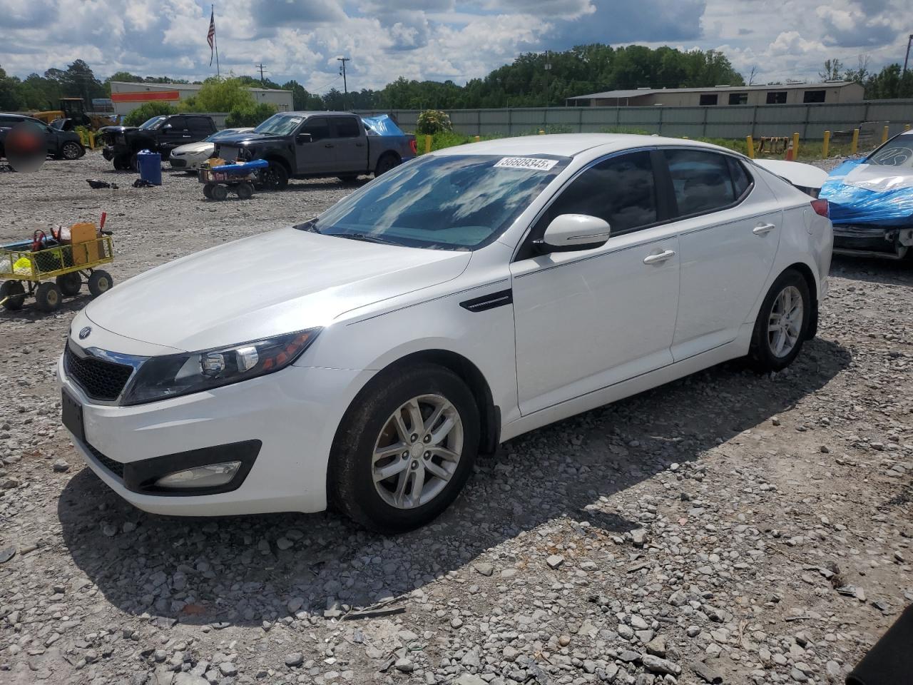 2013 Kia Optima Lx للبيع في Montgomery، AL - Rear End