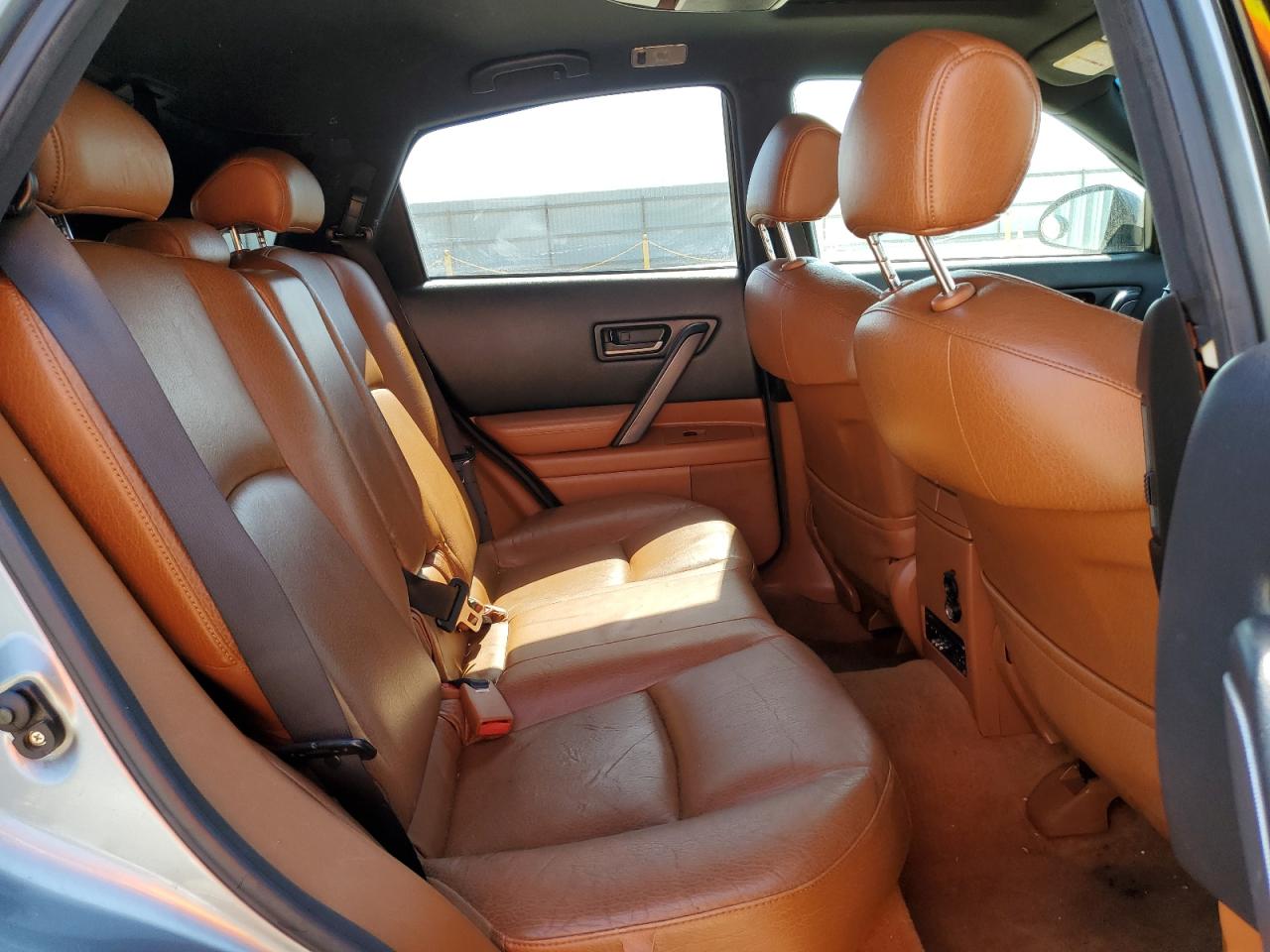 2005 Infiniti Fx35 VIN: JNRAS08W75X204901 Lot: 55780965