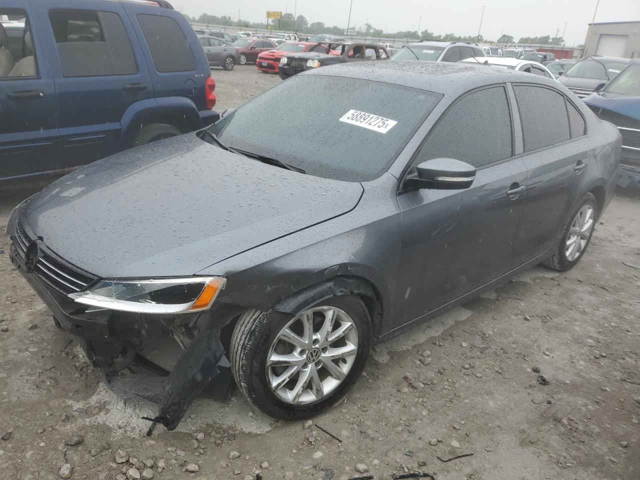 2013 Volkswagen Jetta Se de vânzare în Cahokia Heights, IL - Front End
