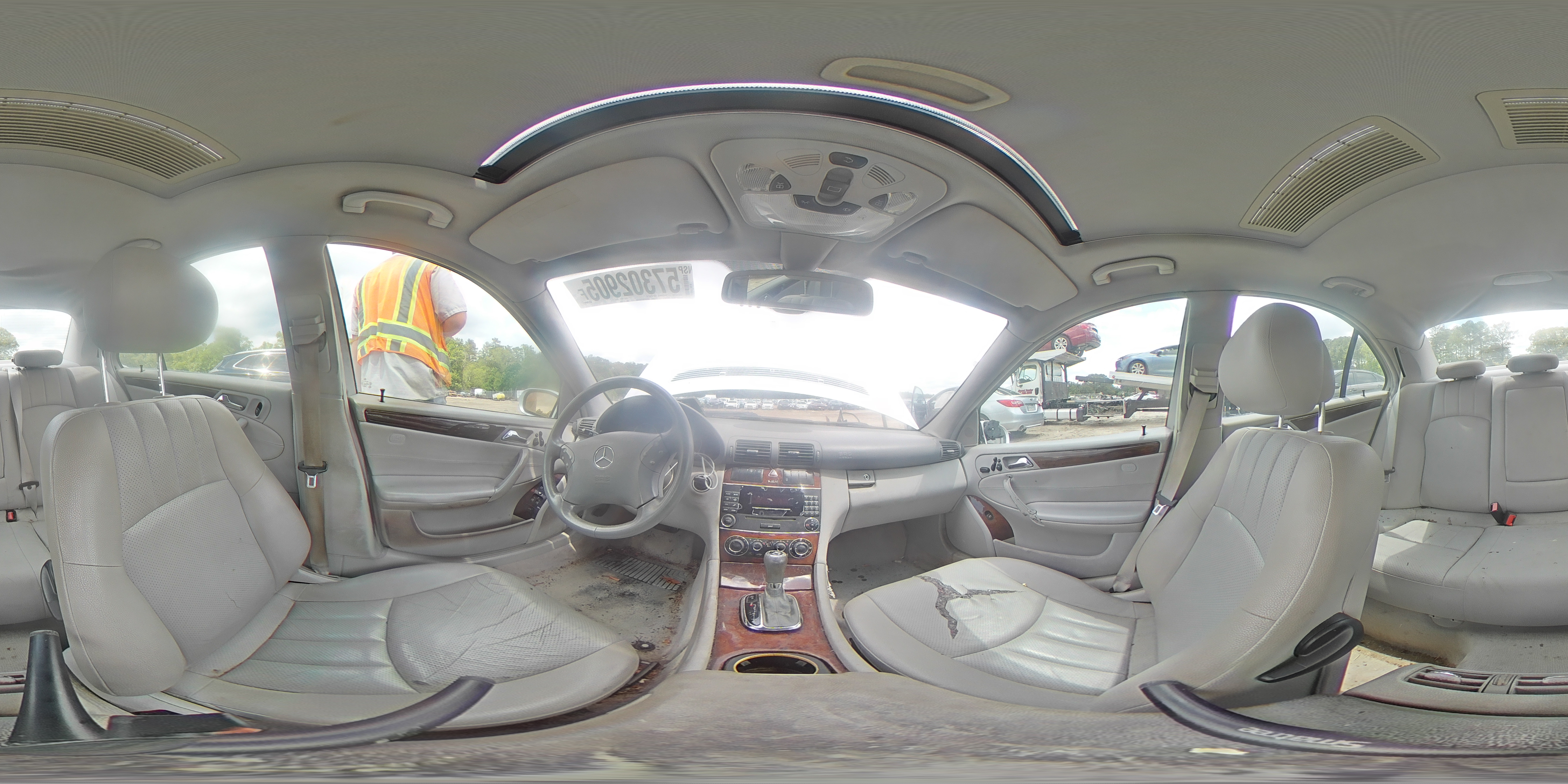 2006 Mercedes-Benz C 280 VIN: WDBRF54H56A871433 Lot: 57302905