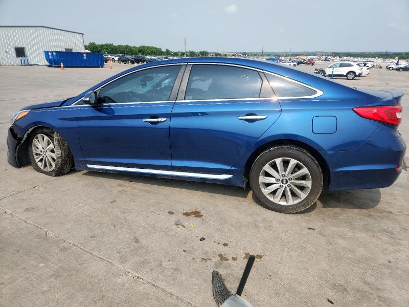  HYUNDAI SONATA 2017 Granatowy
