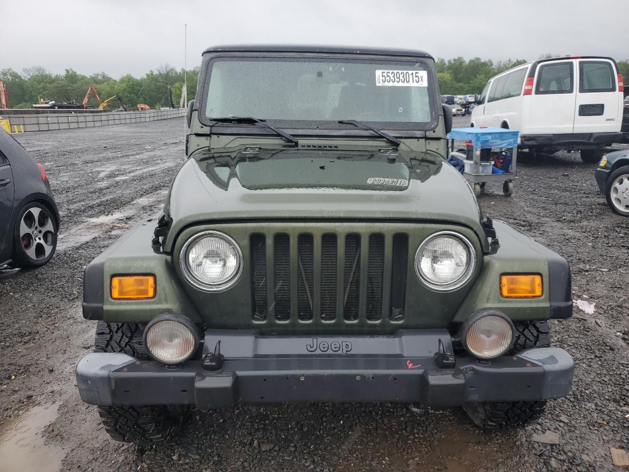 2006 Jeep Wrangler / Tj Unlimited Rubicon VIN: 1J4FA64S86P763965 Lot: 55393015