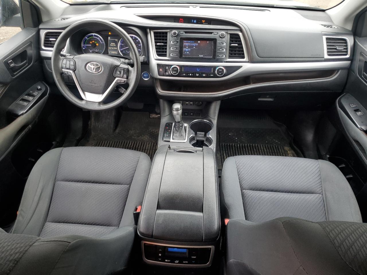 2019 Toyota Highlander Hybrid VIN: 5TDBGRFH4KS065908 Lot: 57471005