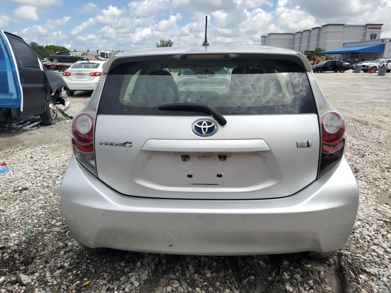 2014 Toyota Prius C VIN: JTDKDTB36E1570446 Lot: 57044645