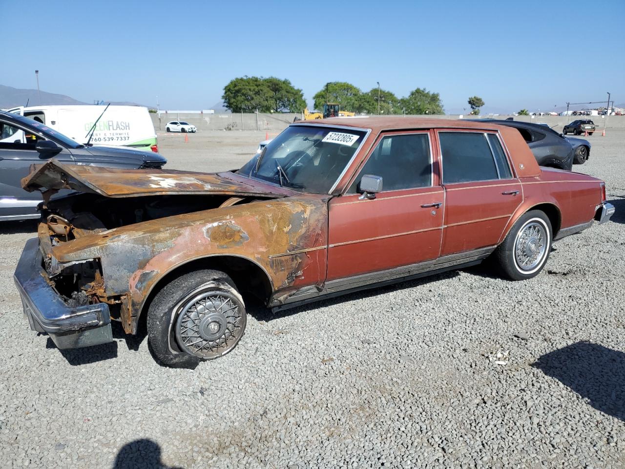 1977 Cadillac Seville de vânzare în San Diego, CA - Burn - Interior