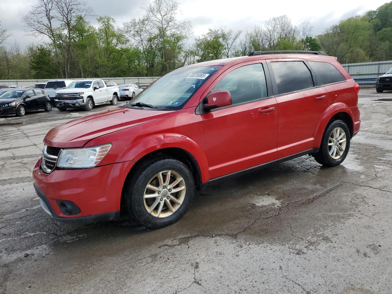 2015 Dodge Journey Sxt for Sale in Ellwood City, PA - Front End