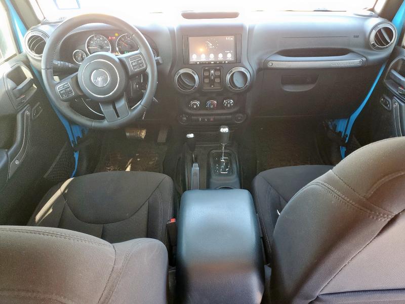  JEEP WRANGLER 2017 Granatowy