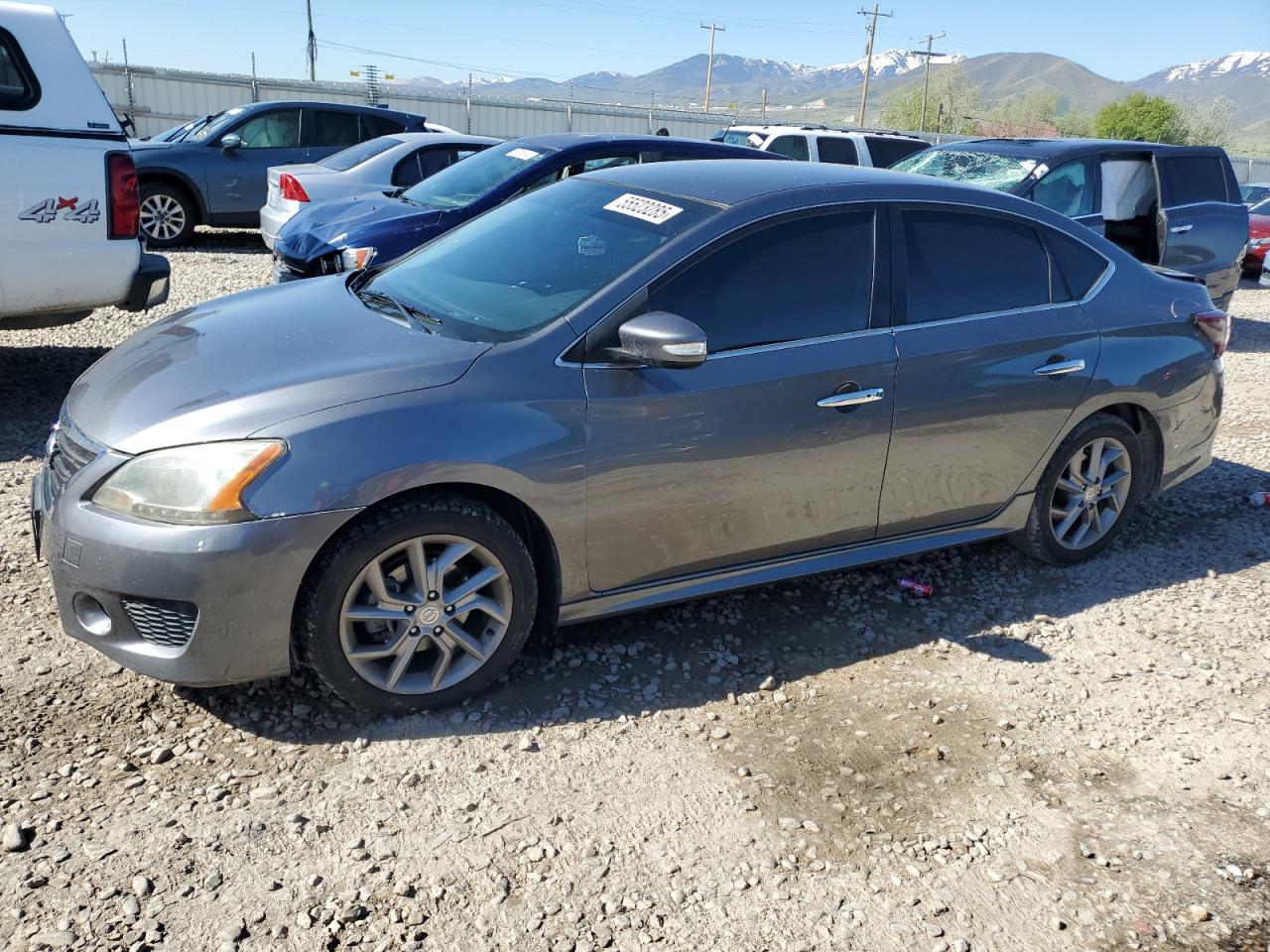 2015 Nissan Sentra S იყიდება Magna-ში, UT - Rear End