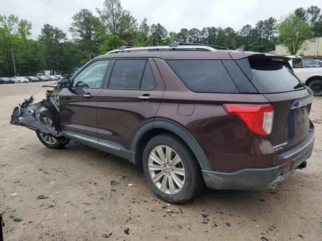  FORD EXPLORER 2020 Бордовый