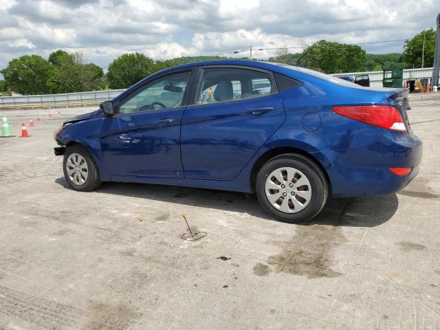 Sedans HYUNDAI ACCENT 2015 Blue